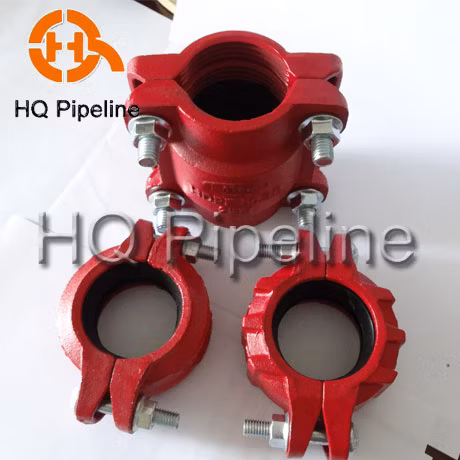 Acoplamiento de tubería de montaje ranurado ranurado al por mayor de China con FM/UL