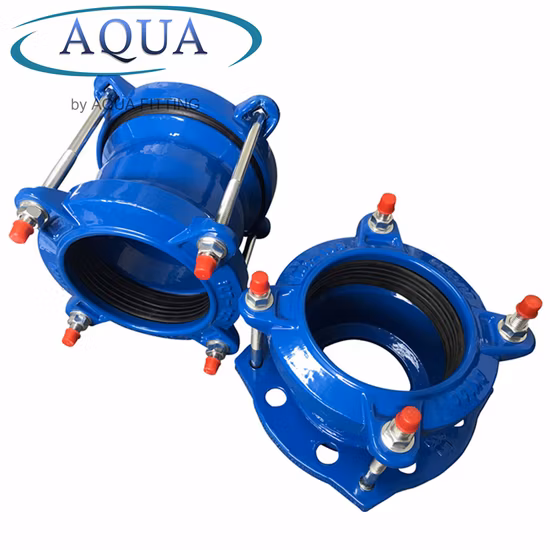 Adaptador de brida de acoplamiento de rango universal flexible Instalación de tuberías ISO9001