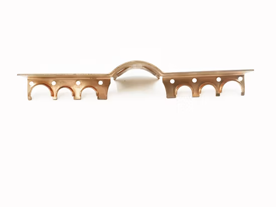 Soportes de tubo de soporte de alineación comercial de acero al carbono