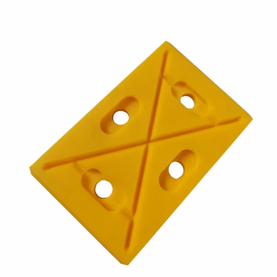 Bloque de soporte de tubería UHMWPE Abrazadera de tubería deslizante Bloque deslizante de nylon