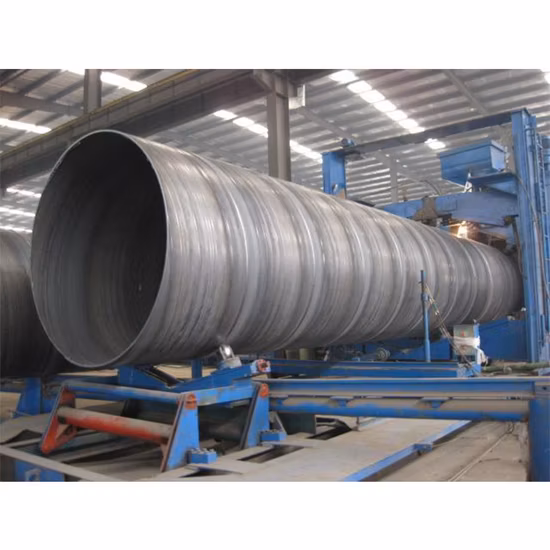 API 5L 3PE 3lpe Stm A179/A192 513 Revestimiento anticorrosión Tubo de acero soldado en espiral Tubos de carbono Tubo SSAW/Sierra API 5L Tubo de acero al carbono soldado en espiral Gasoducto